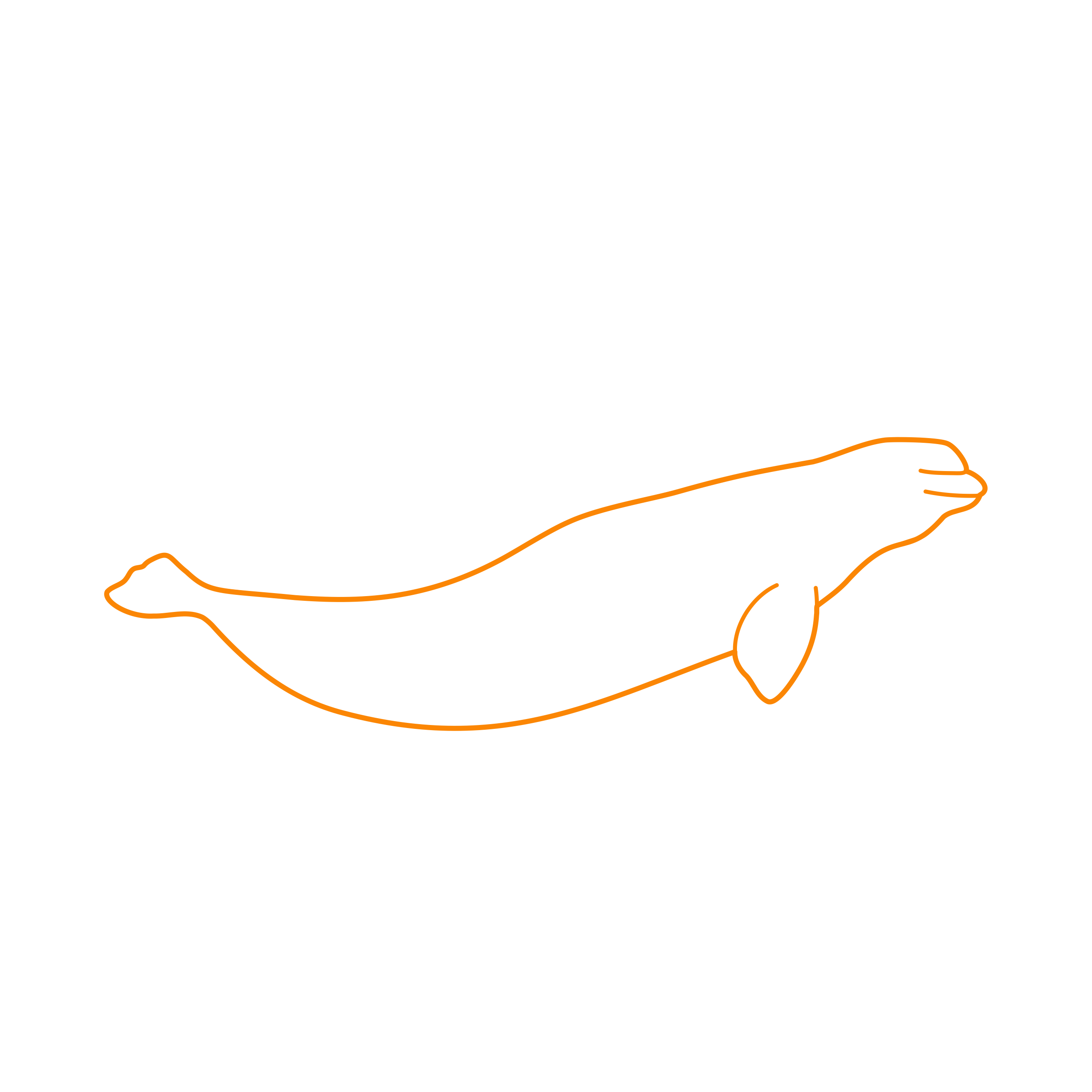 Animals Whales Beluga Whale Stencil Svg Vector Free Vectors